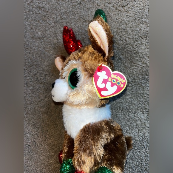 NEW Ty Kinley the Reindeer Plush - Picture 3 of 5